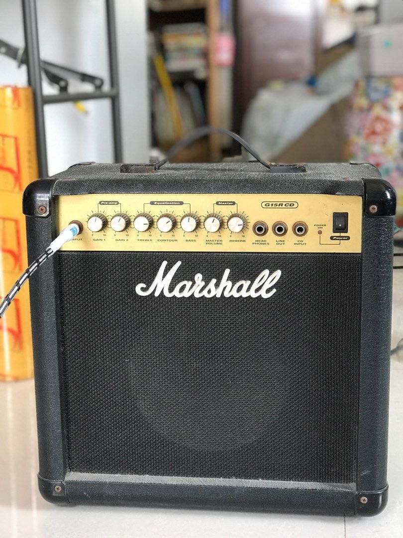 MARSHALL MG SERIES G15R CD GUITAR AMPLIFIER, Audio, Soundbars, Speakers & Amplifiers on Carousell