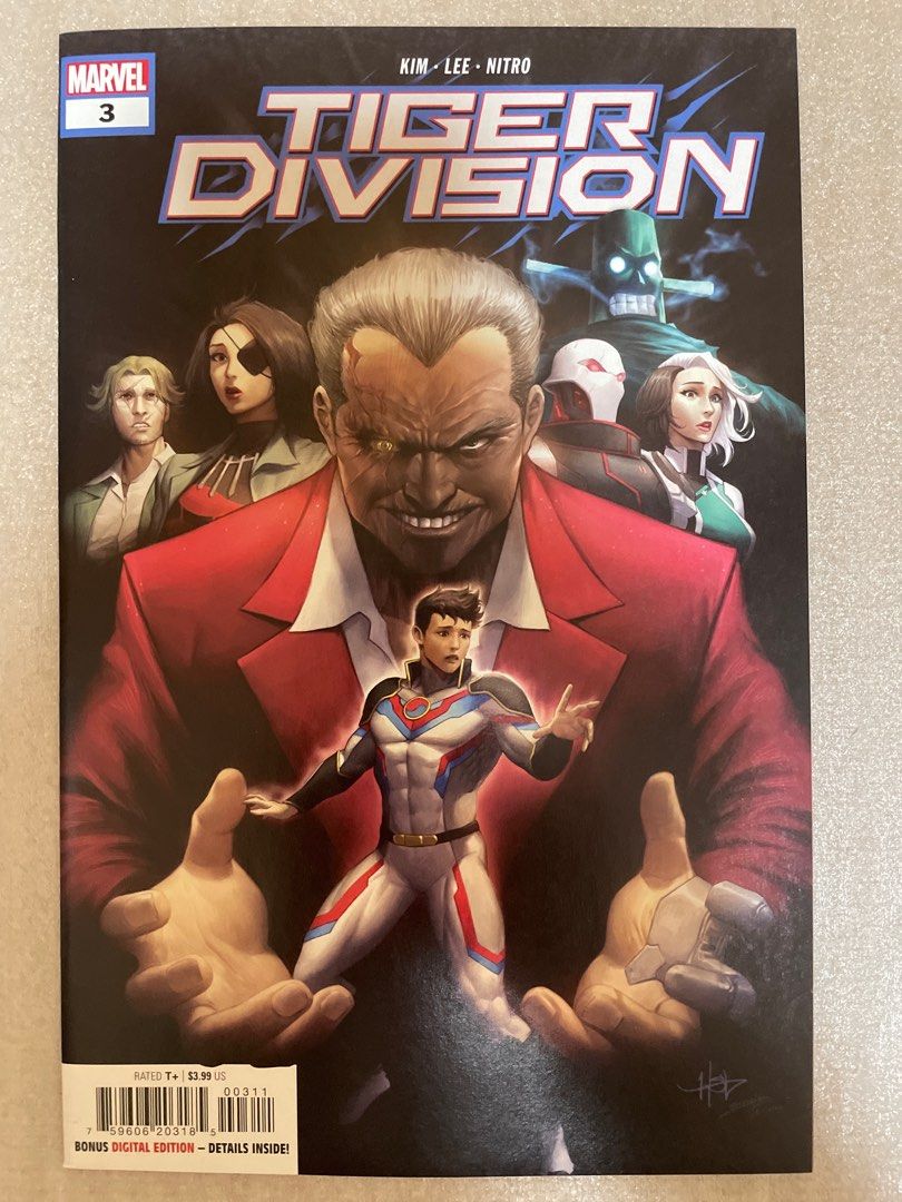 Marvel Comics - Tiger Division #1 to #5 (Complete Mini Series), Hobbies ...
