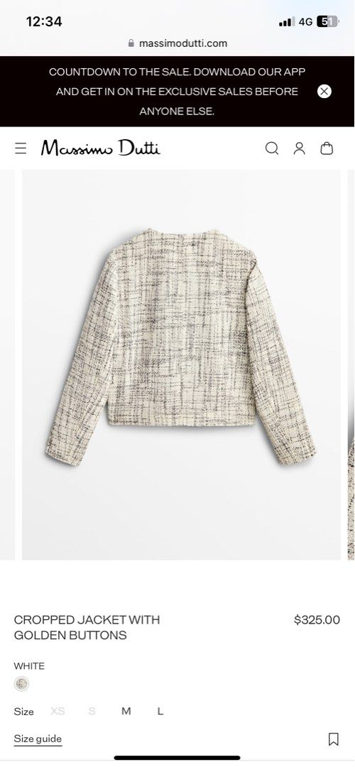 Massimo dutti blazer sale store