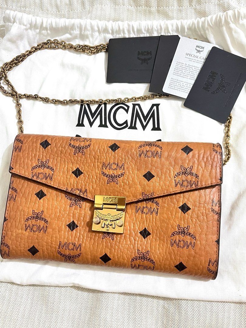 Mcm cheap chain bag