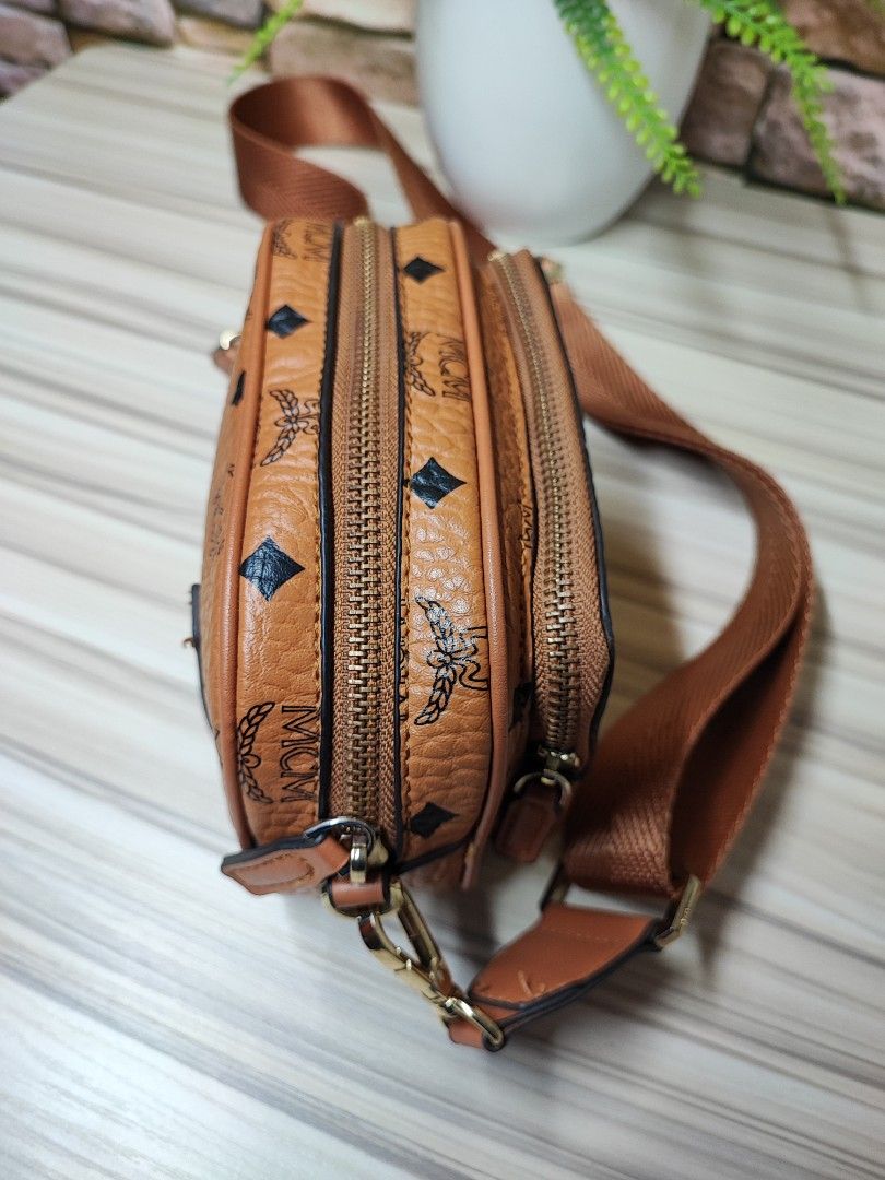 Small mcm crossbody clearance