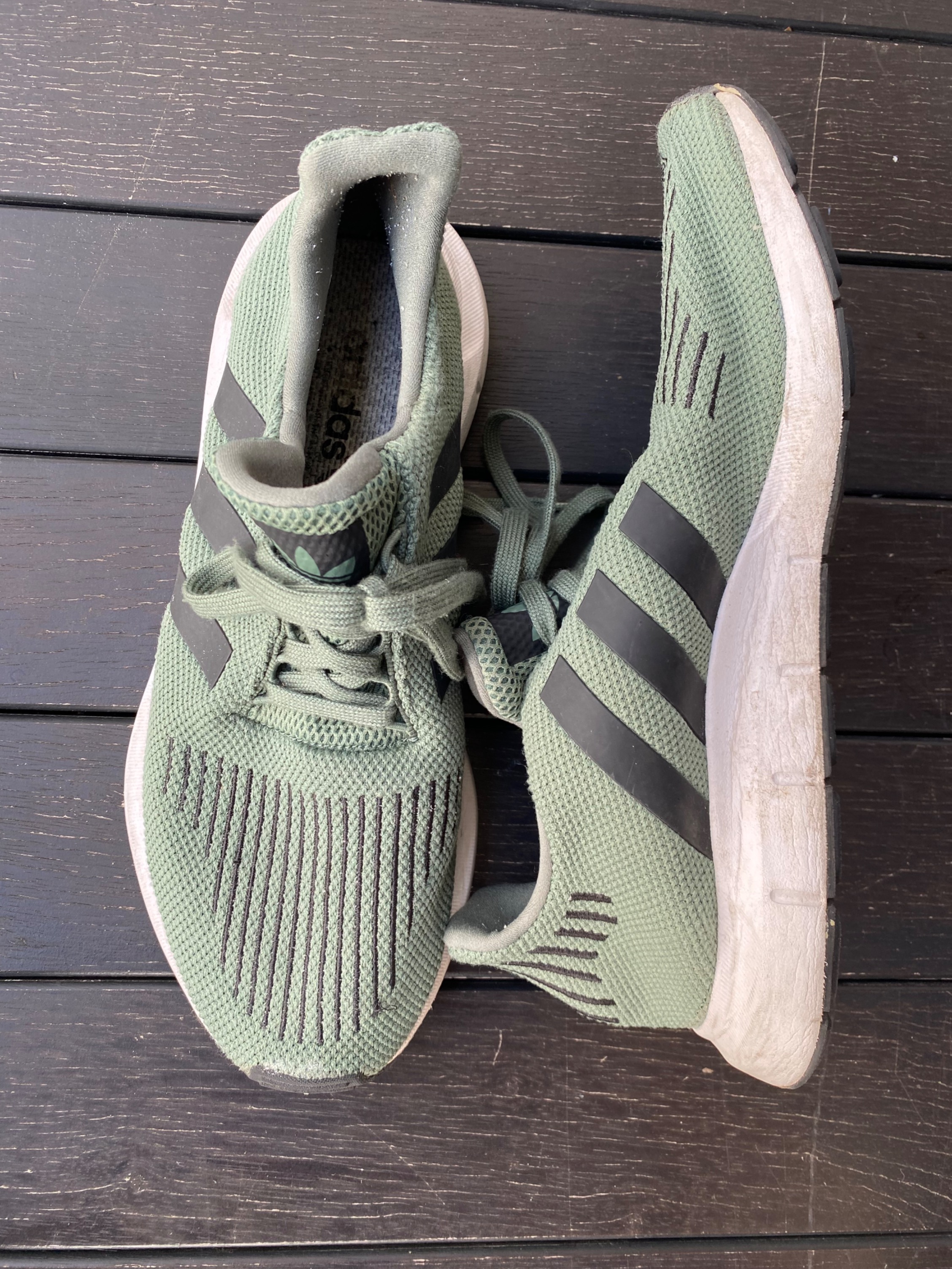 Green adidas trainers mens uk discount