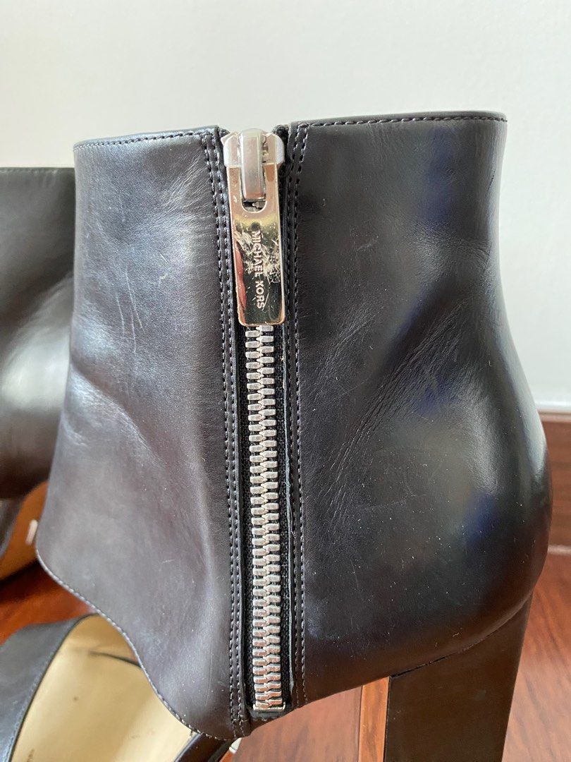 Michael kors online heels with zipper