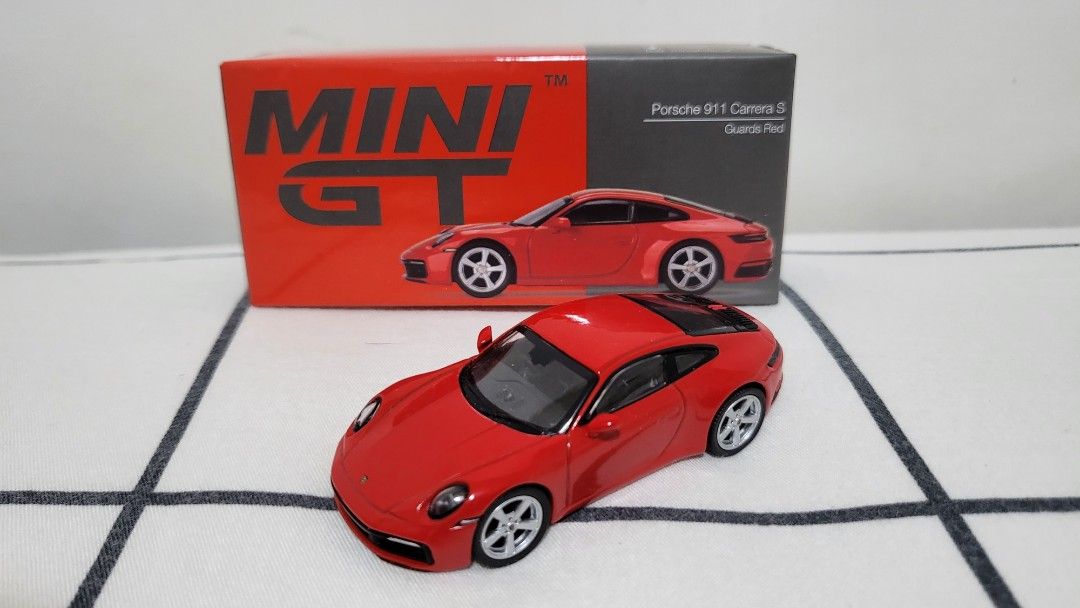 ミニカー MINI GT Porsche 911 Carrera S Guards Red MINIGT.com – Welcome to the World of 1:64!