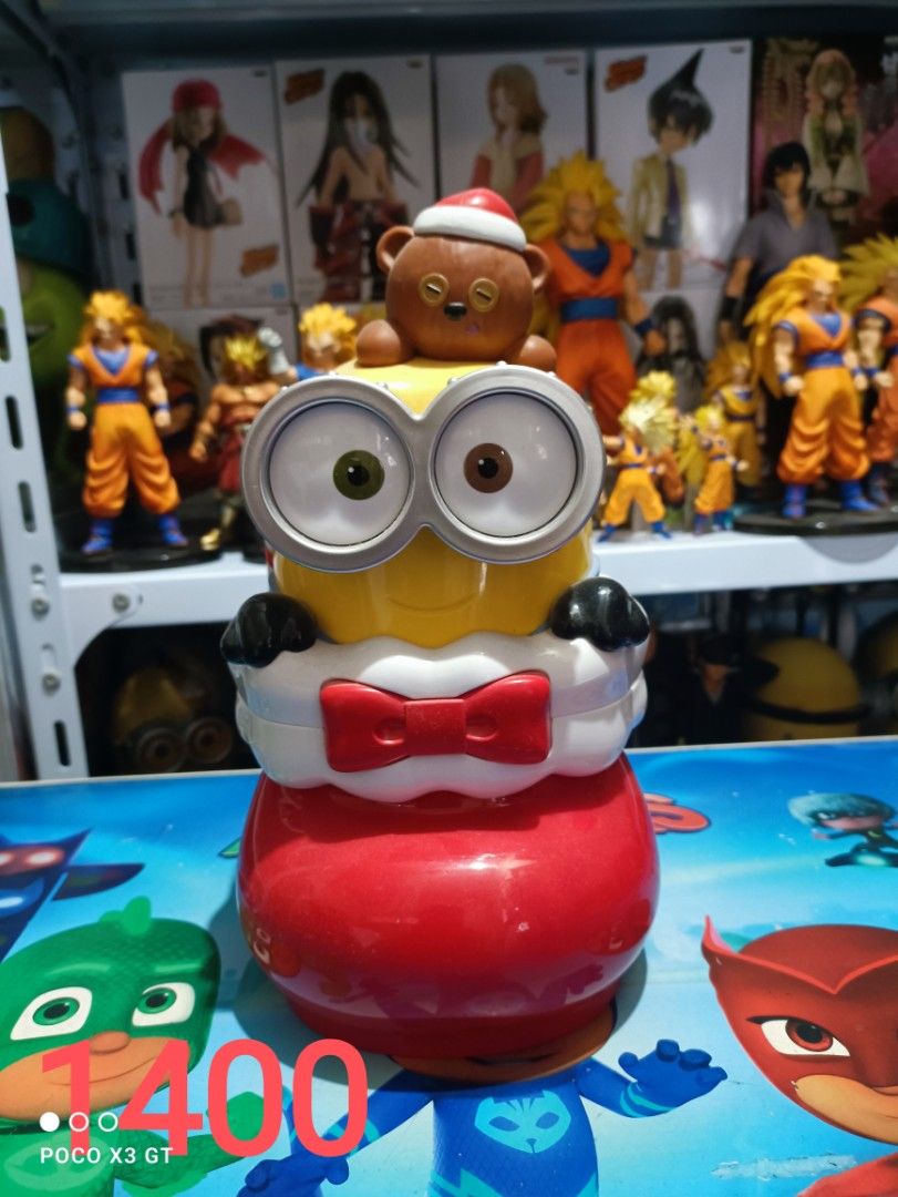Minion popcorn bucket on Carousell