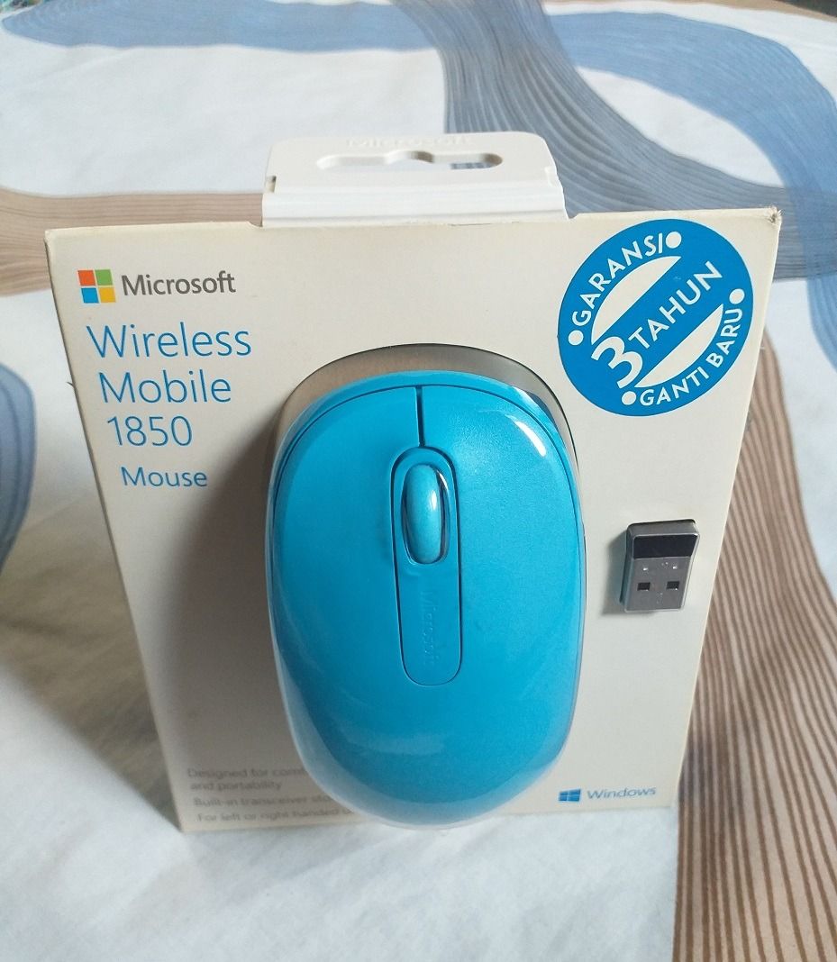 Mouse Microsoft Wireless, Elektronik, Bagian Komputer & Aksesoris di ...