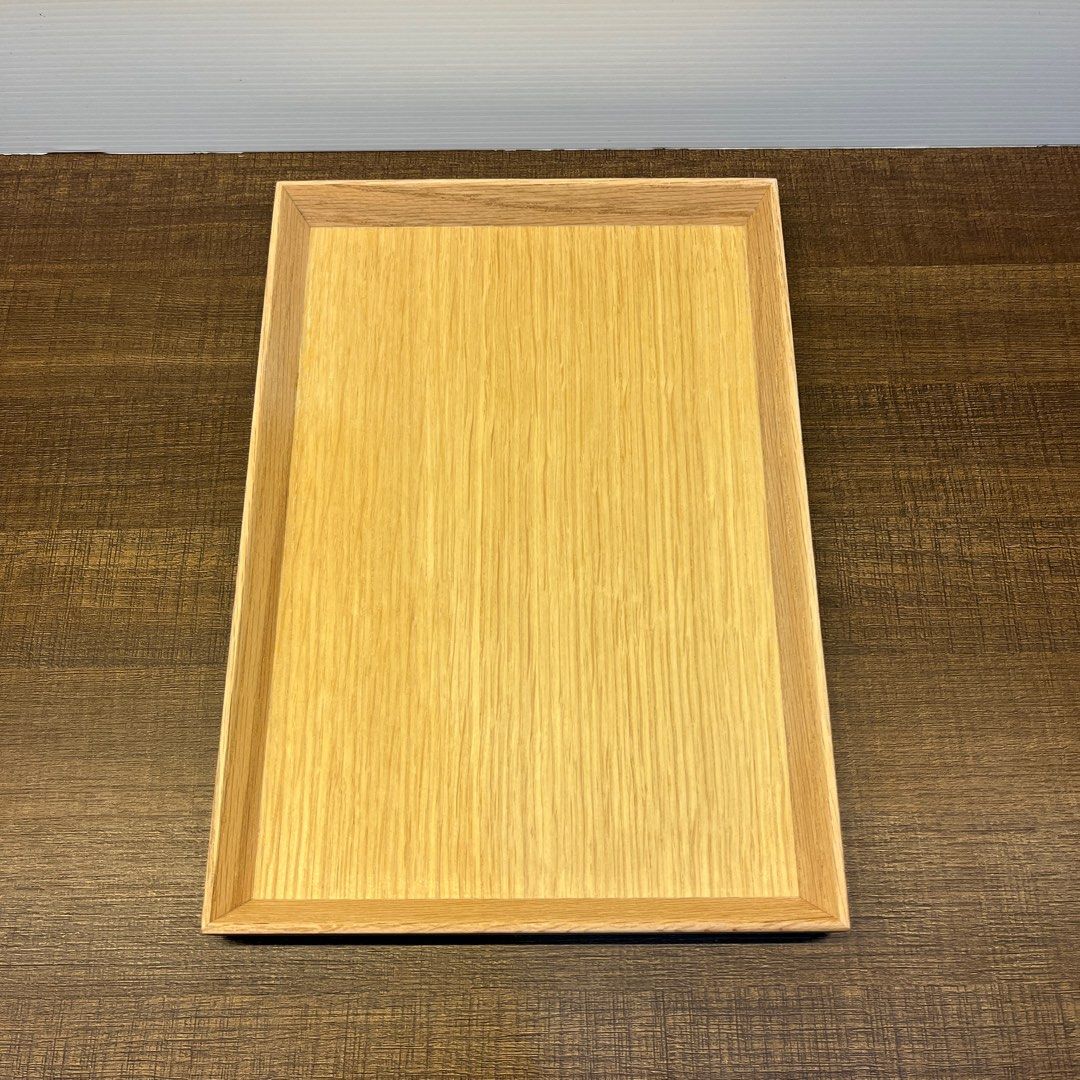 Muji Wooden Tray Square, Furniture & Home Living, Kitchenware