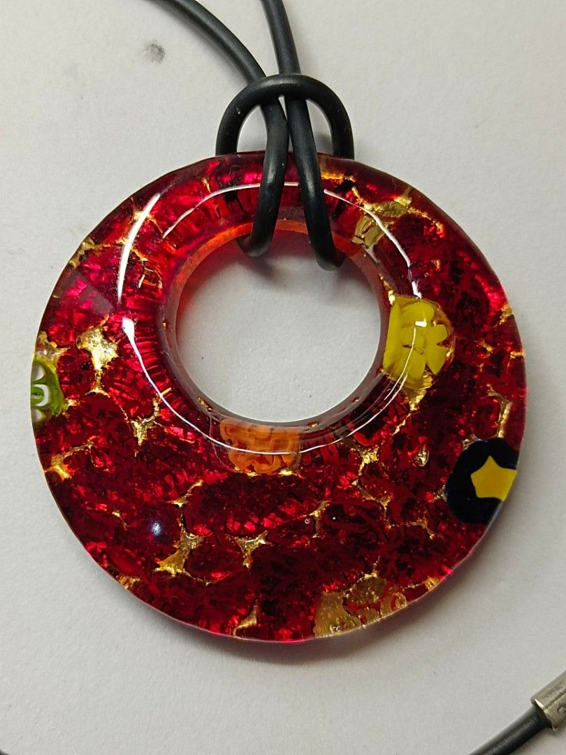 Murano glass pendant, marked on Carousell