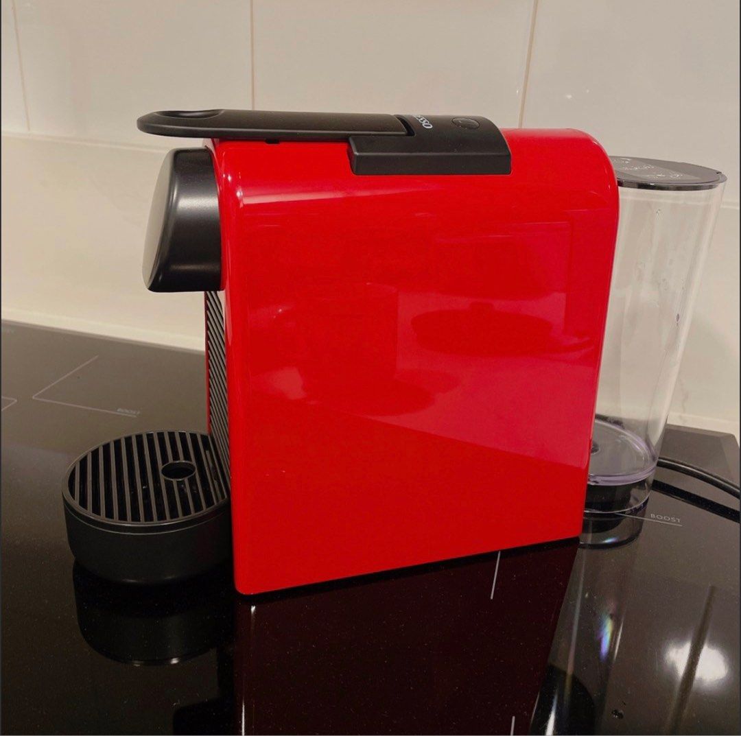 Nespresso Essenza Mini Coffee Machine Red, TV & Home Appliances
