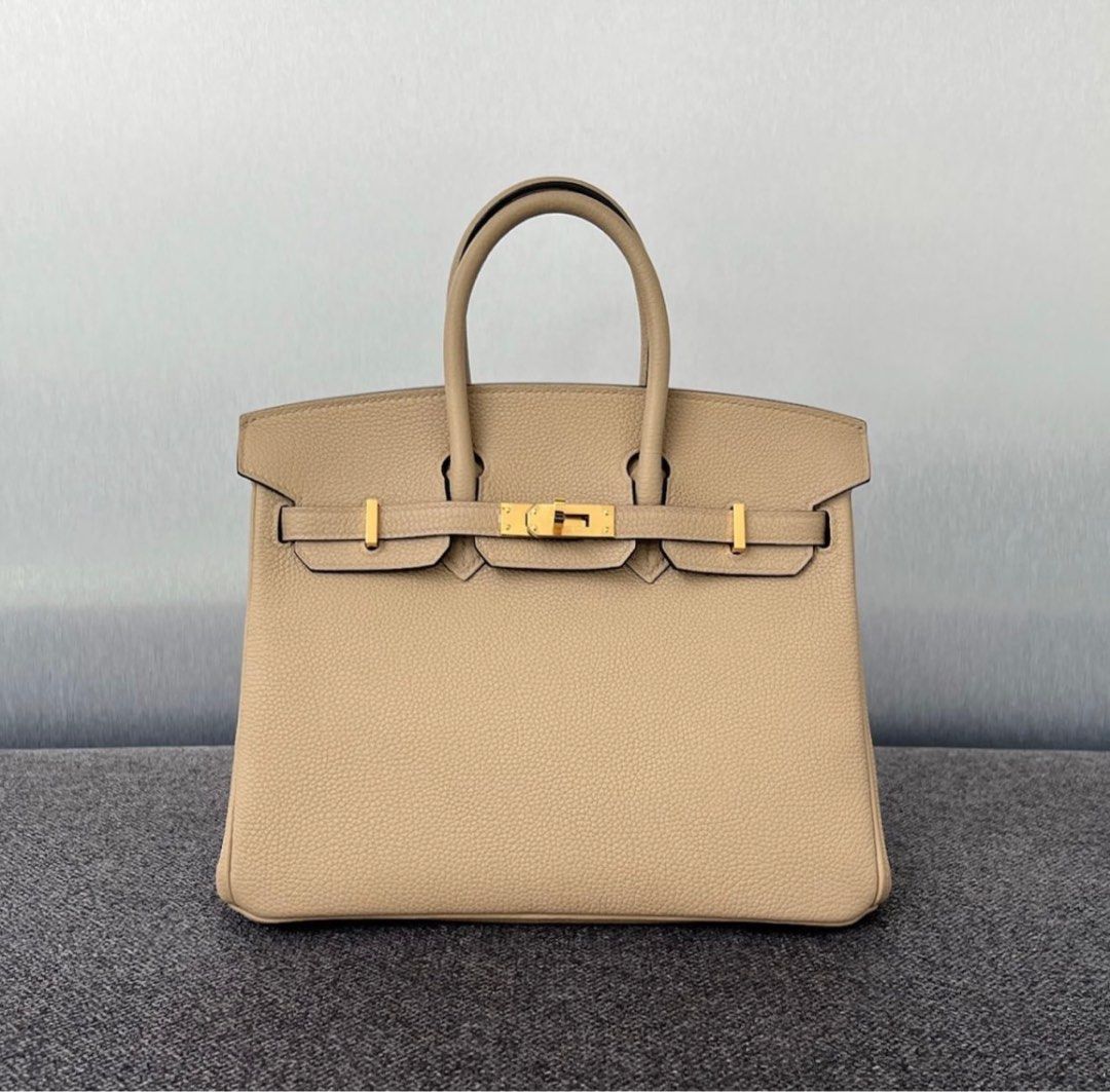 Brand New Hermes Birkin 25 in Vert Fonce Togo with GHW, Luxury, Bags &  Wallets on Carousell
