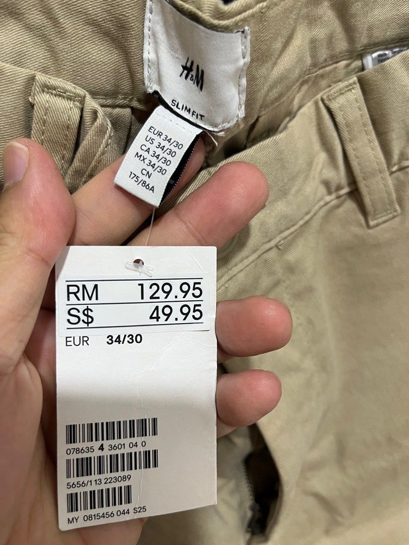 H&m shop pants price