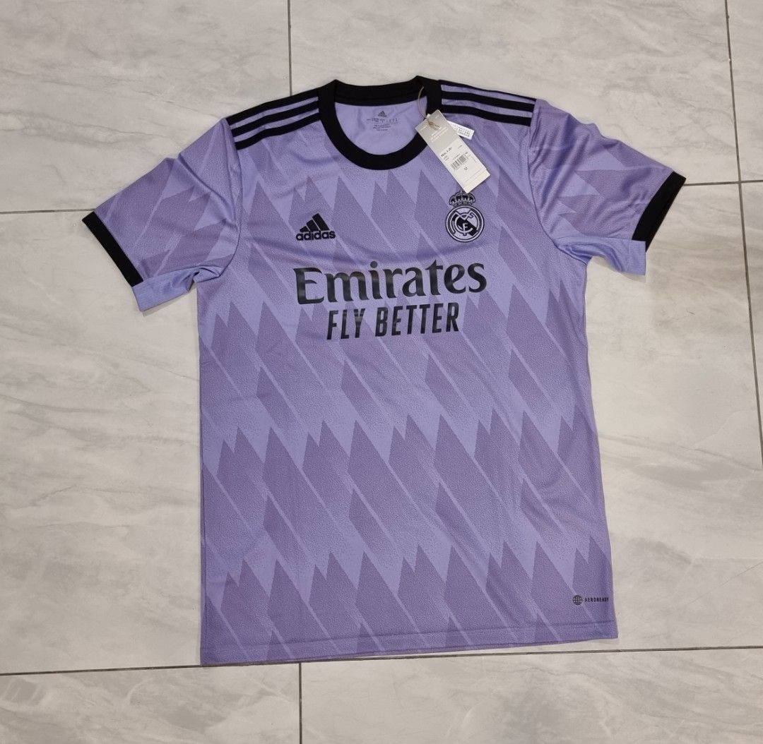 Authentic Real Madrid Cristiano Ronaldo purple jersey, Men's Fashion,  Activewear on Carousell