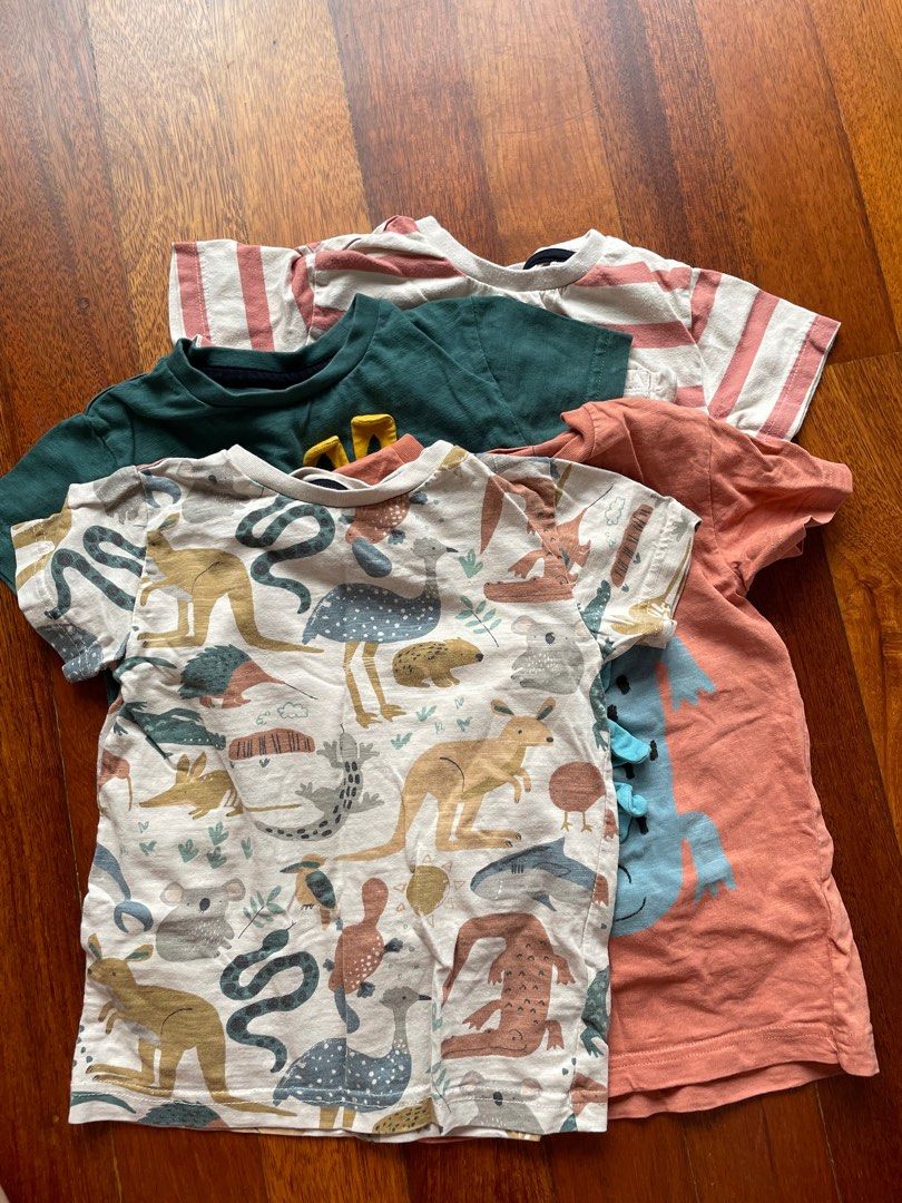 Next Australia animal t shirt boy x4 Babies Kids Babies Kids