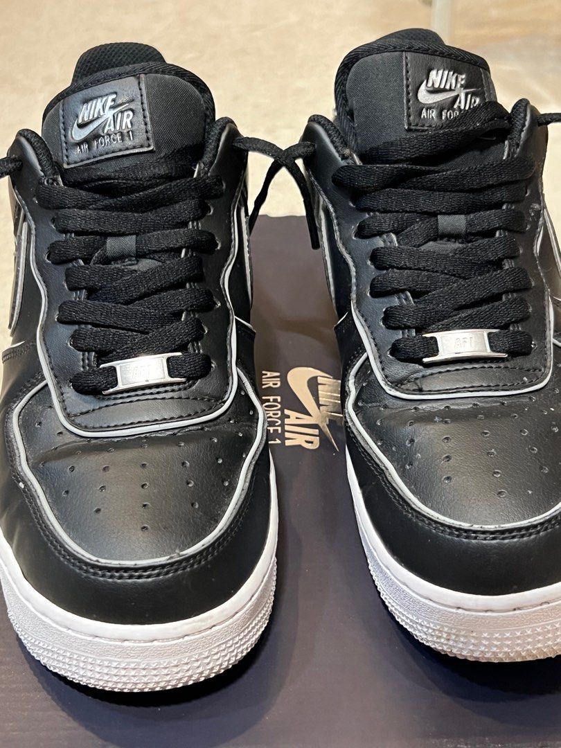 Nike air force 1 07 se premium black hotsell white