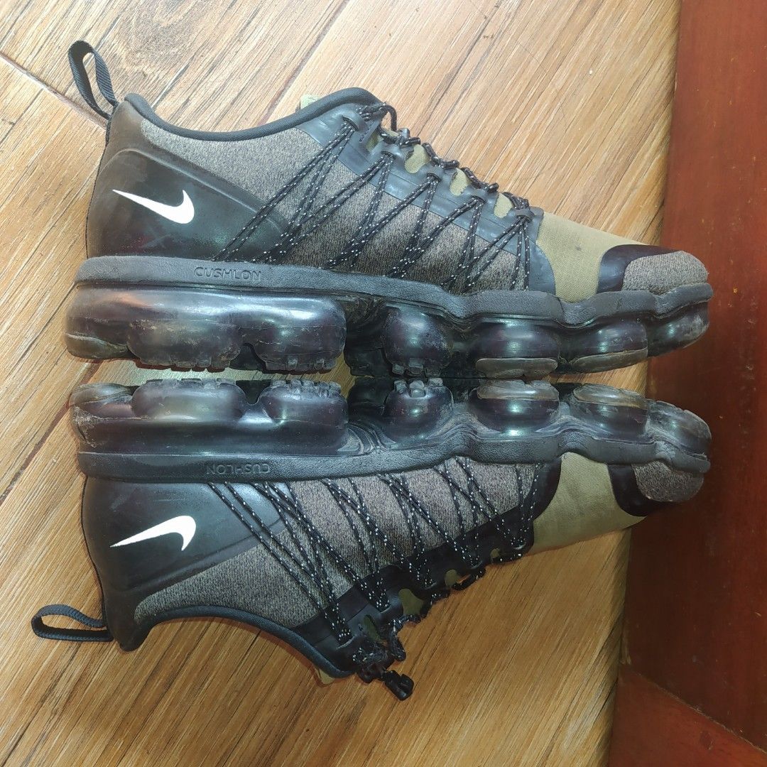 Nike air vapormax run utility olive hotsell