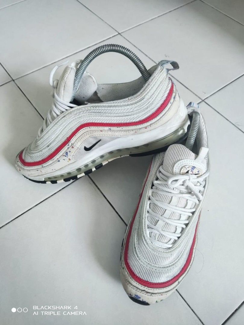 Nike Airmax 97 paint splatter Men s Fashion Footwear Casual