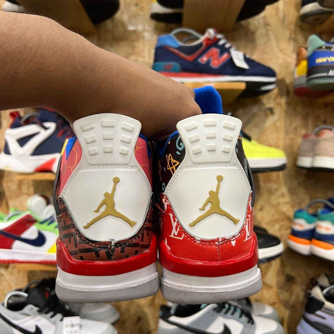 Jordan 4 x supreme hot sale