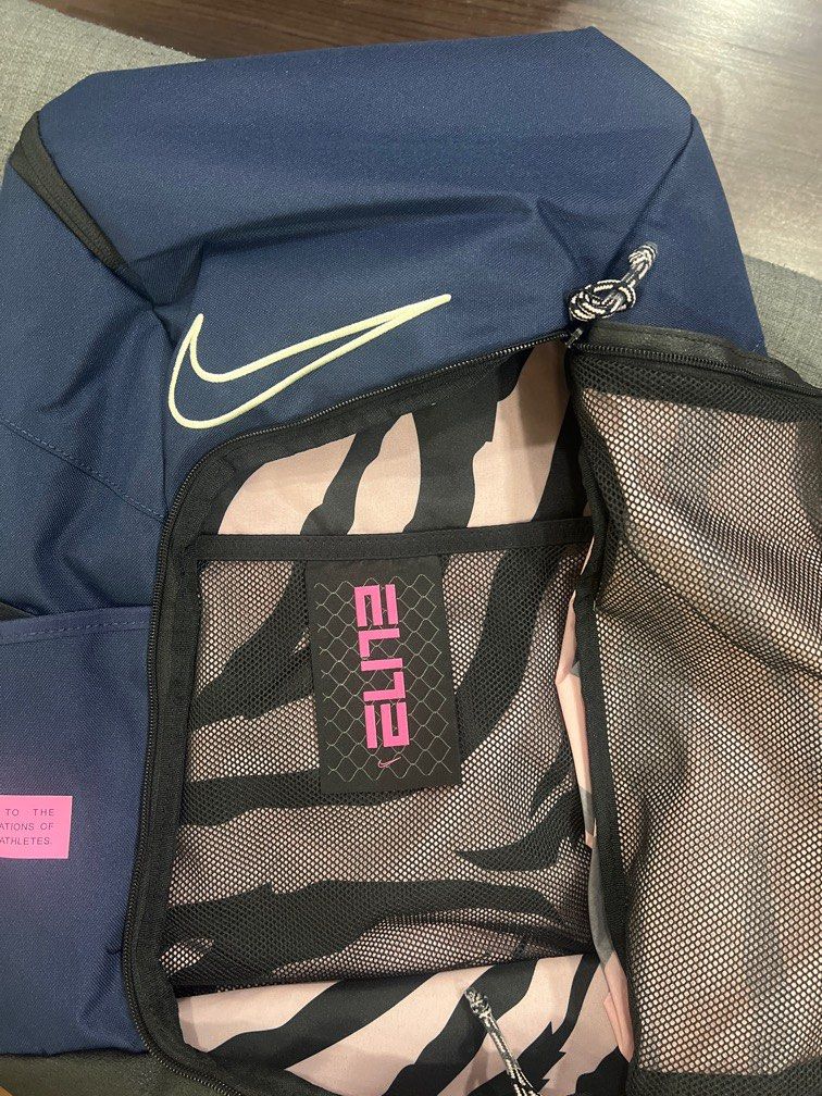 Nike Elite Pro Backpack (Pink Zebra colourway), Men's Fashion, Bags
