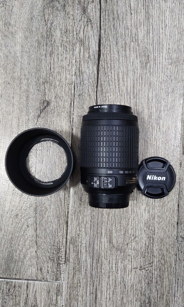 Nikon 55200mm VR lens, Photography, Lens & Kits on Carousell