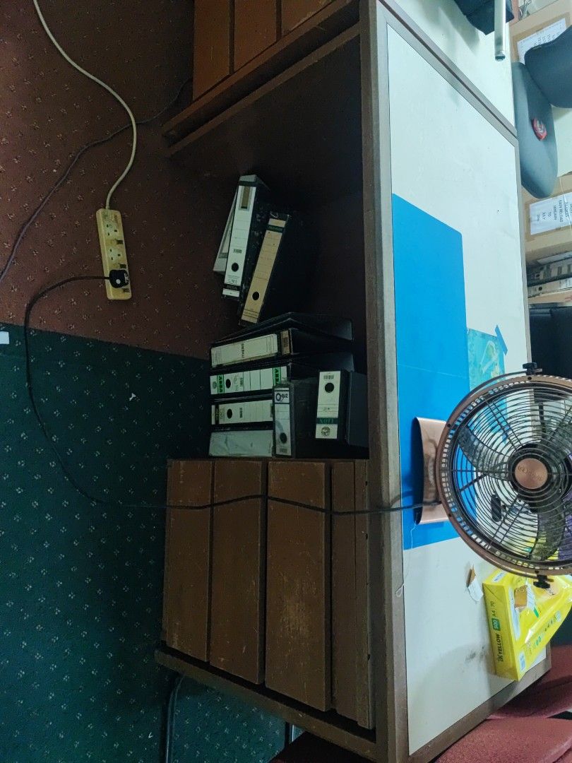 Old table (Category: Tables & Sets) located in Kuala Lumpur. Submitted by lysalatte (Listing ID 1236948978, Image 1). Description: old table but still in usable condition. comes with drawer. cannot be dismantle. self collect only at diamond square. no delivery. open for negotiation. available until 30 June 2023.