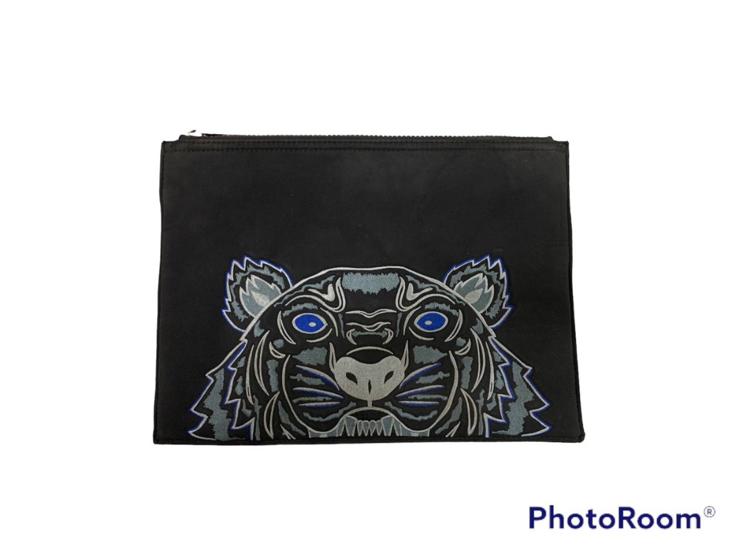 Original Kenzo Kampus Tiger Clutch Bag Luxury Bags Wallets on
