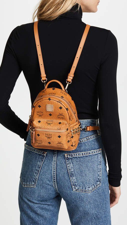 Original Mcm Mini Backpack, Luxury, Bags & Wallets On Carousell