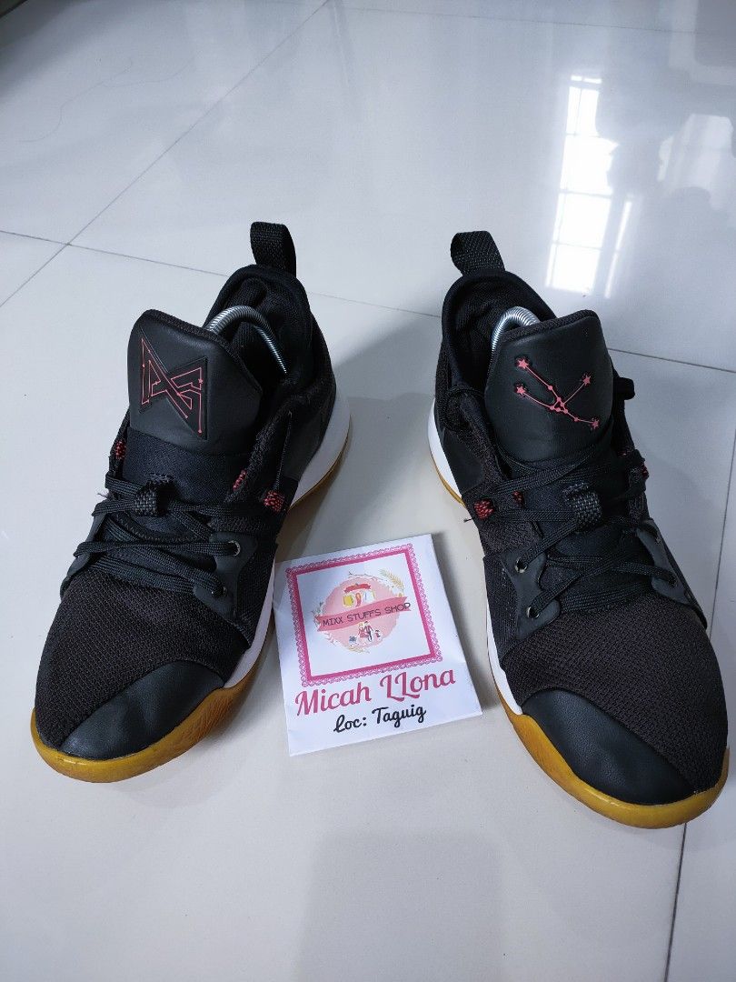 ORIGINAL NIKE PG 2 TAURUS BLACK PRELOVED FOR MEN SIZE US 10.5