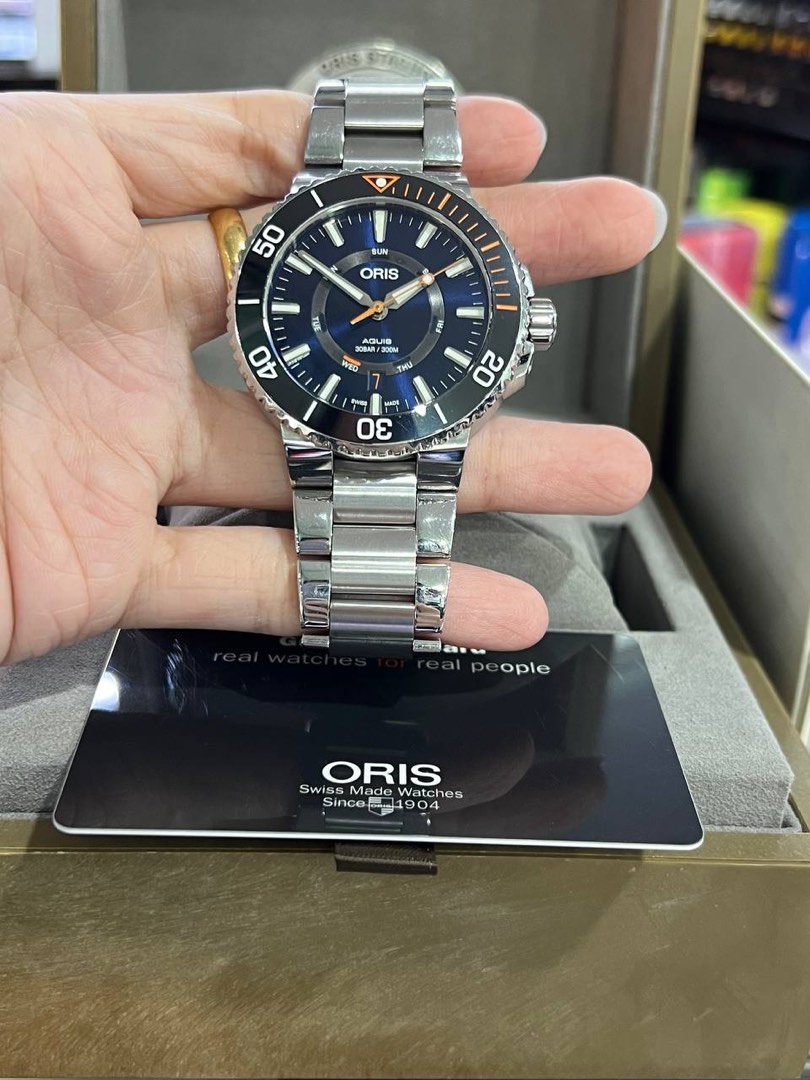 ORIS AQUIS STAGHORN RESTORATION SWISS MADE LIMITED EDITION