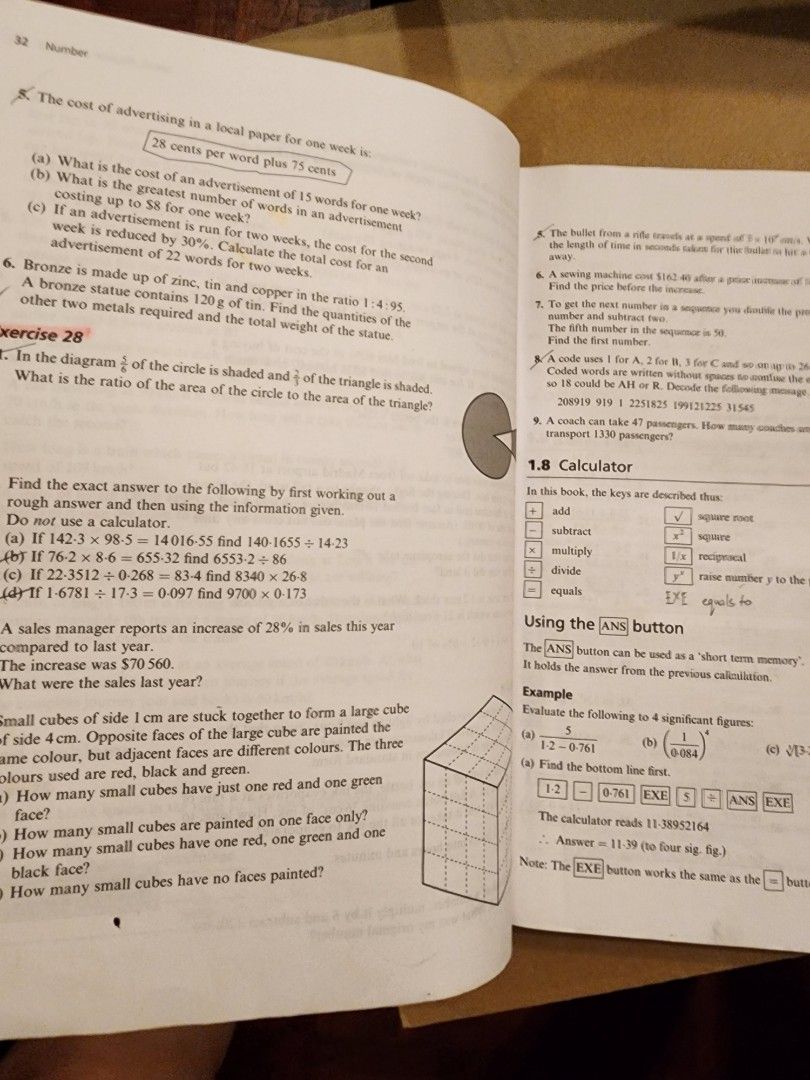 OXFORD Extended Mathematics for IGCSE by David Rayner, Hobbies & Toys ...