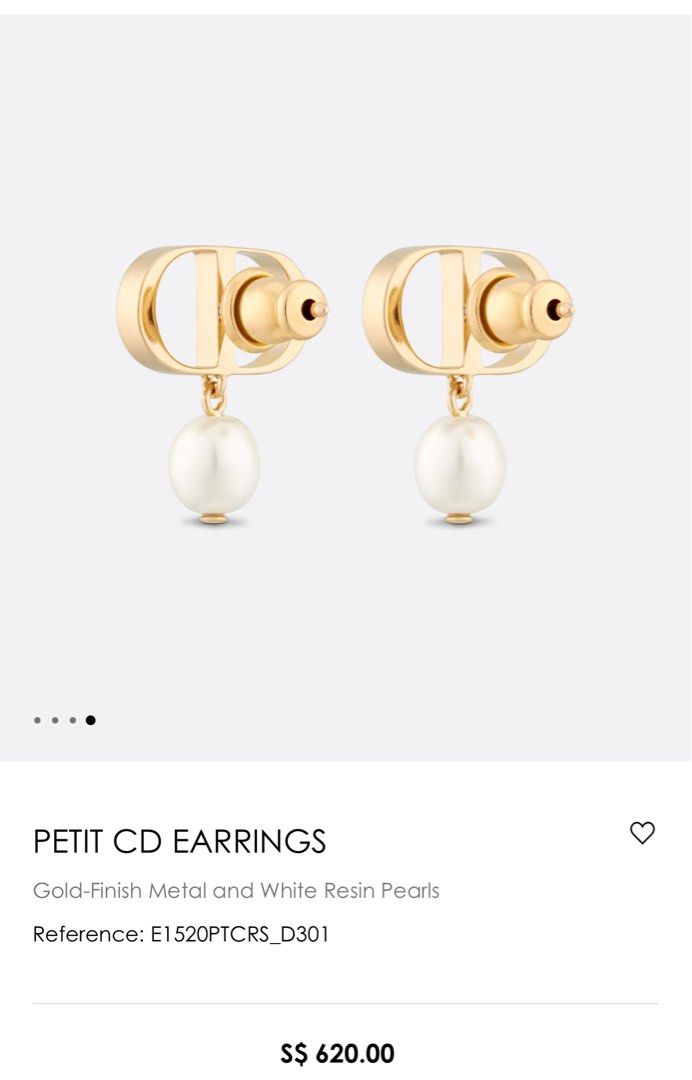 Christian dior earrings au best sale