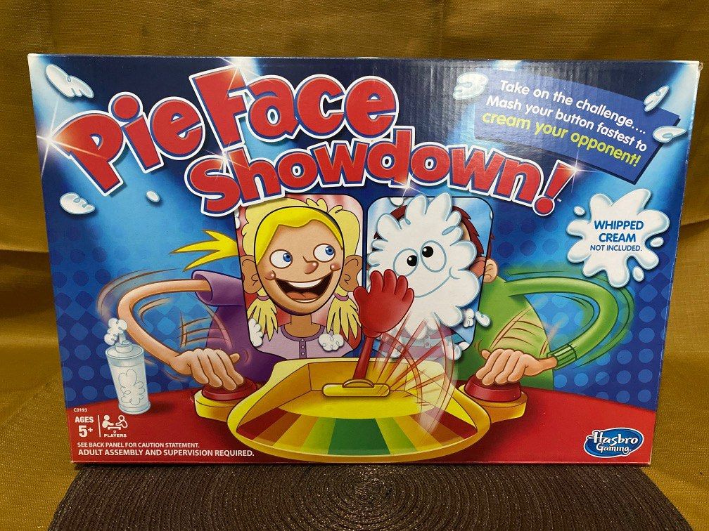 Pie Face Showdown (Category: Kids Toys) located in Makati City. Submitted by working_mum18 (Listing ID 1236823705, Image 1). Description: .