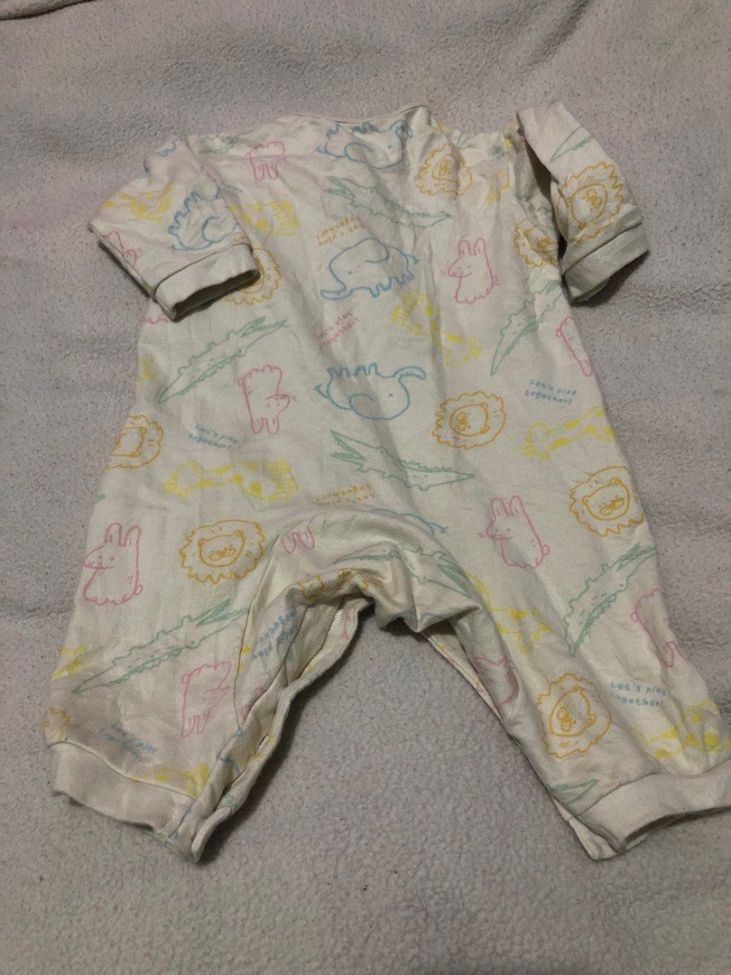 Playsuits sleepsuits bodysuits lengan pendek anak bayi 1 sampai 2