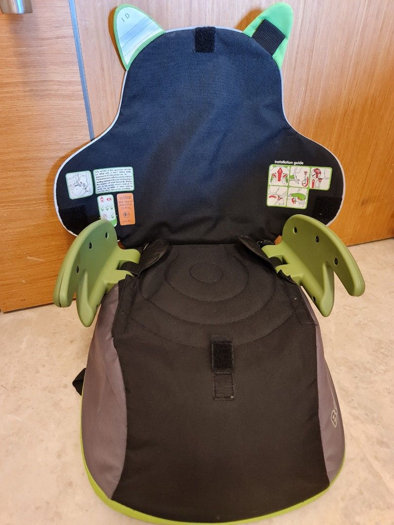 Car booster seat clearance backpack