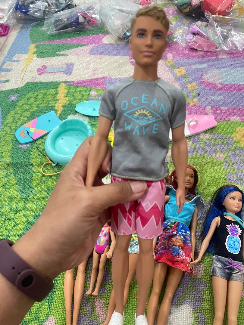 Barbie dolphin magic ken doll discount