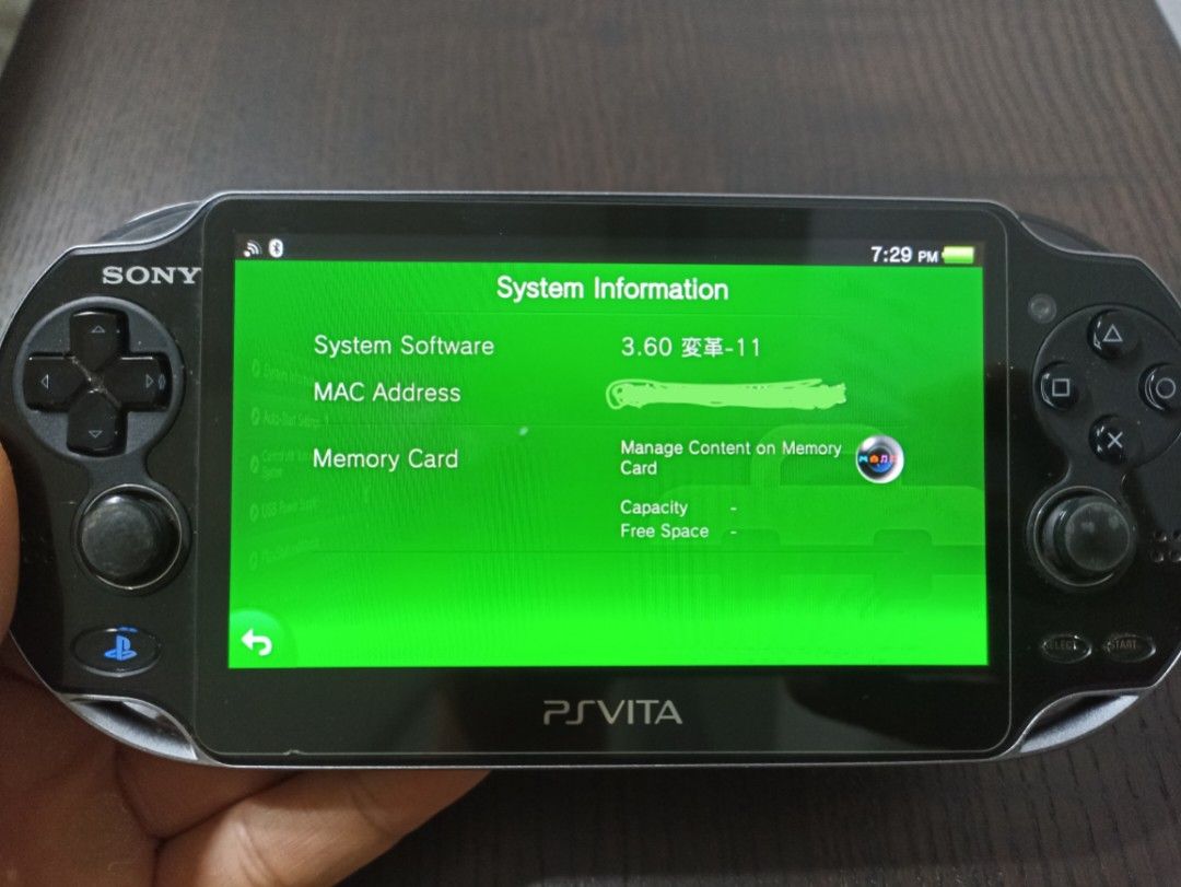 PS Vita 1000 modded, Video Gaming, Video Game Consoles, PlayStation on