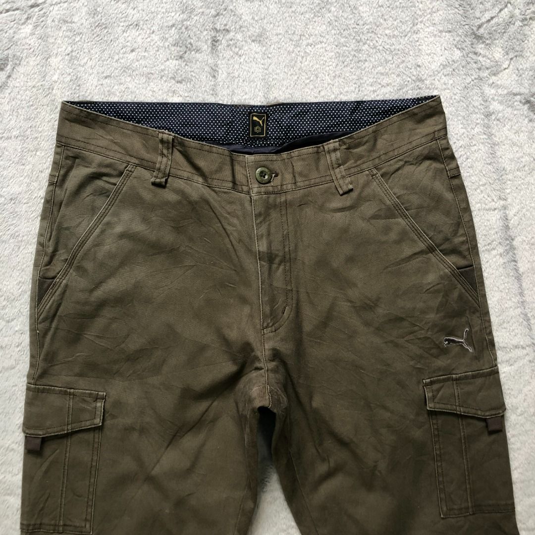 PUMA 6 POCKET CARGO PANTS SIZE W33 6926 97 Men s Fashion