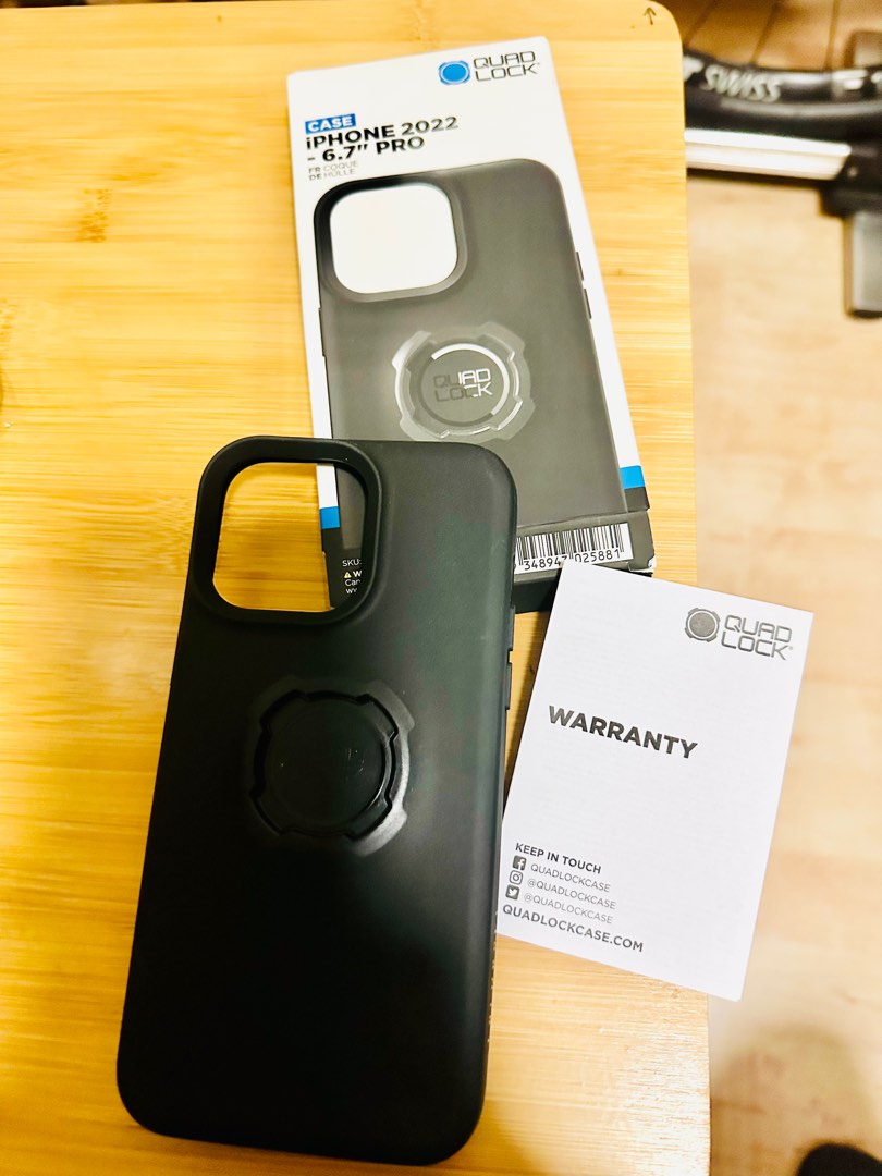 QuadLock Case for iPhone 14 Pro Max, Mobile Phones & Gadgets, Mobile