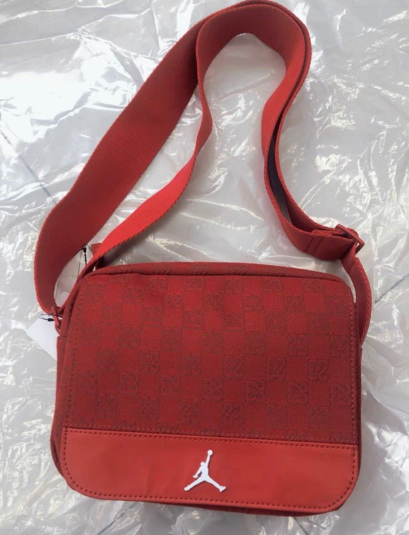 RARE Original Air Jordan Sling Bag Red AJ