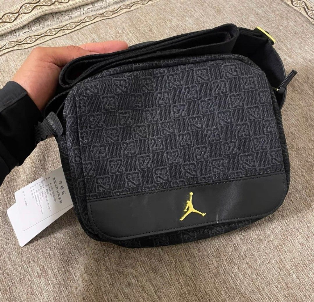 Rare Original Air Jordan Sling Bag | Black AJ, Men's Fashion, Bags ...