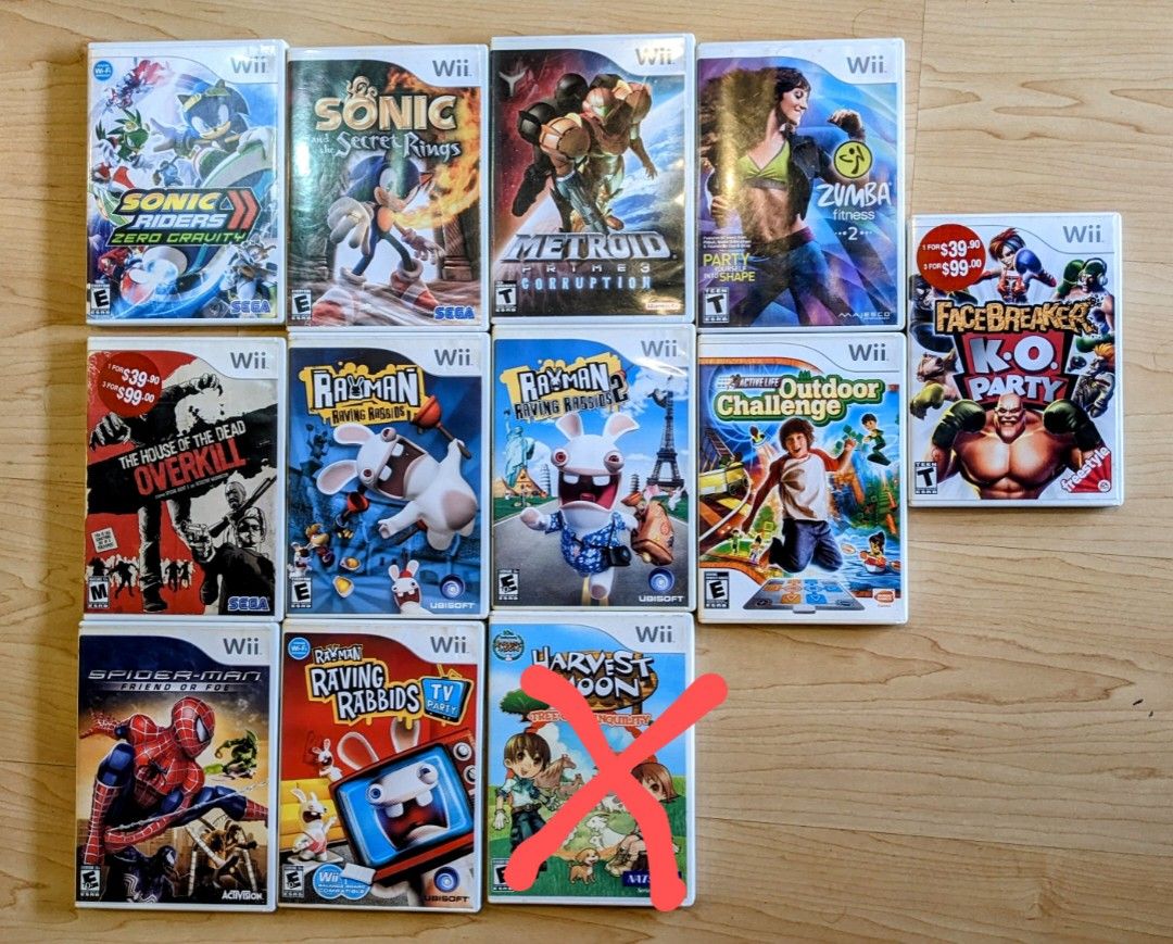 Cheap wii cheap games for sale