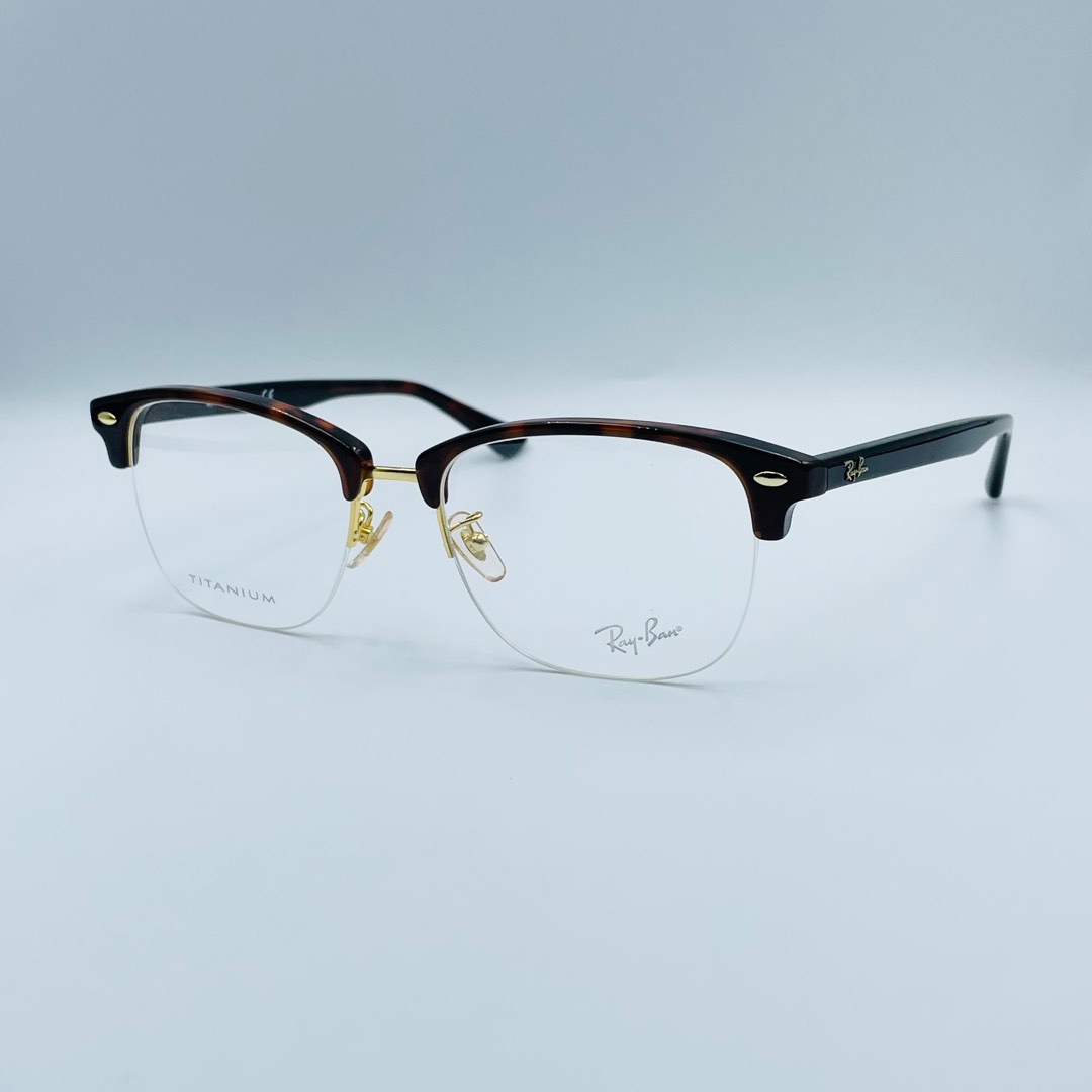 Clubmaster titanium top