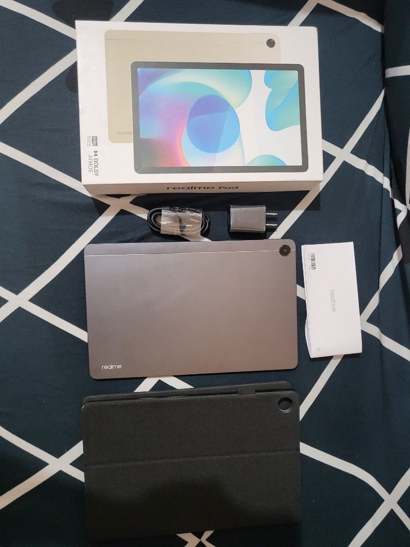 Realme Pad 10.4 with sim slot 10.4 inches sim slot openline 128GB Rom 7100mah battery Complete