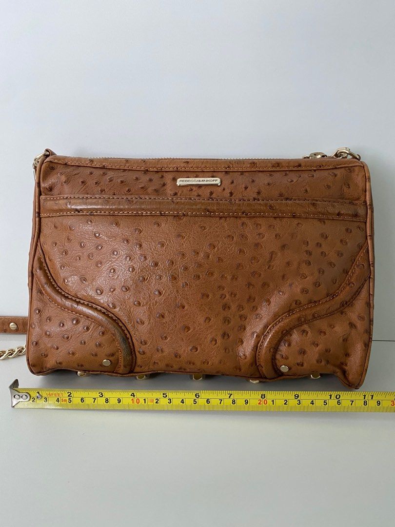 Rebecca minkoff ostrich bag top