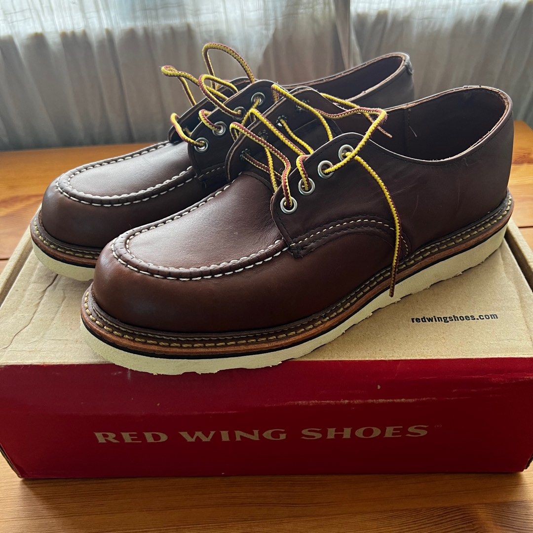 Red Wing Oxford Brown 8109 US8 D, 名牌, 鞋及波鞋- Carousell