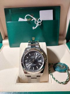 Rolex Datejust 126334 41mm Slate Grey Dial May 2023