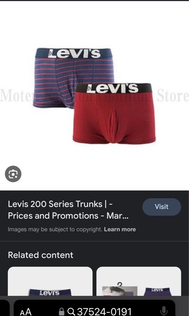 S Levis Boxer Brief Original Men s Fashion Bottoms New