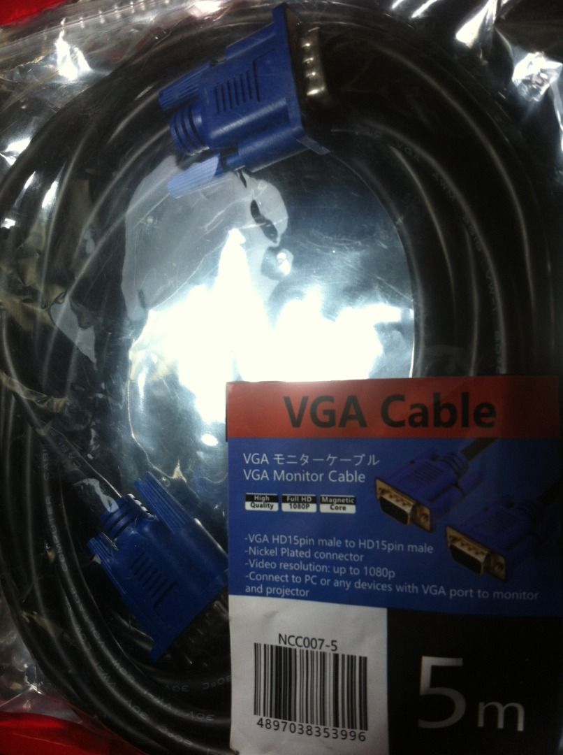 Cable Vga 1.5 Metros Exa Cheap Quality