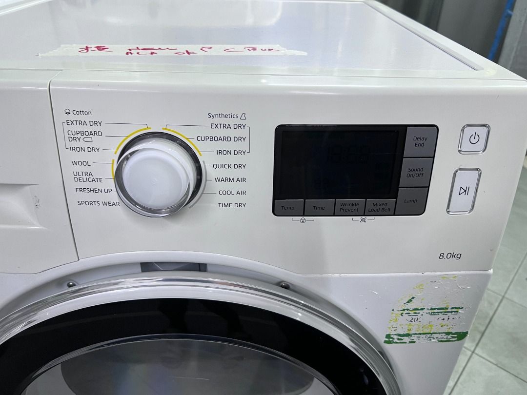 SAMSUNG Condenser Dryer 8kg DV80H4200CW Brand New Motherboard (88324