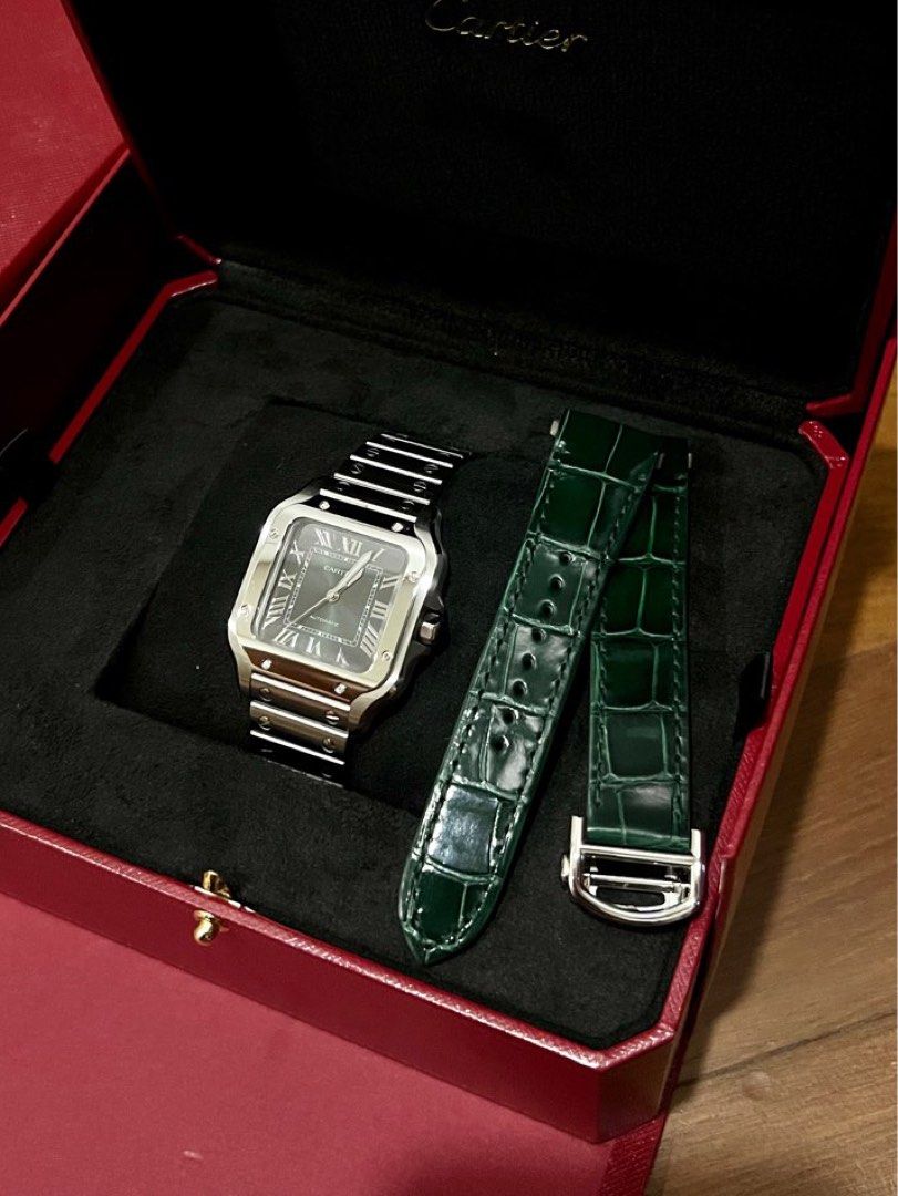 Cartier on sale santos wssa0013