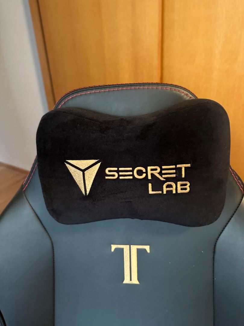 SecretLab TITAN EVO with Memory Foam Head Pillow, Furniture
